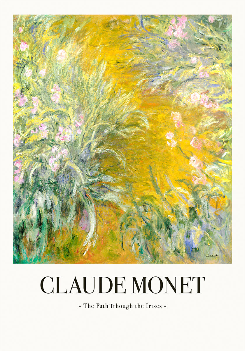 Plakat Ścieżka przez irysy