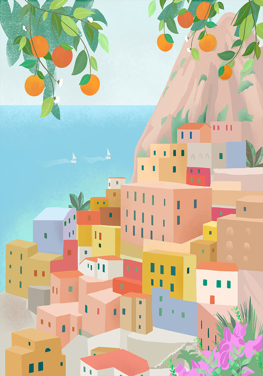 Plakat Amalfi