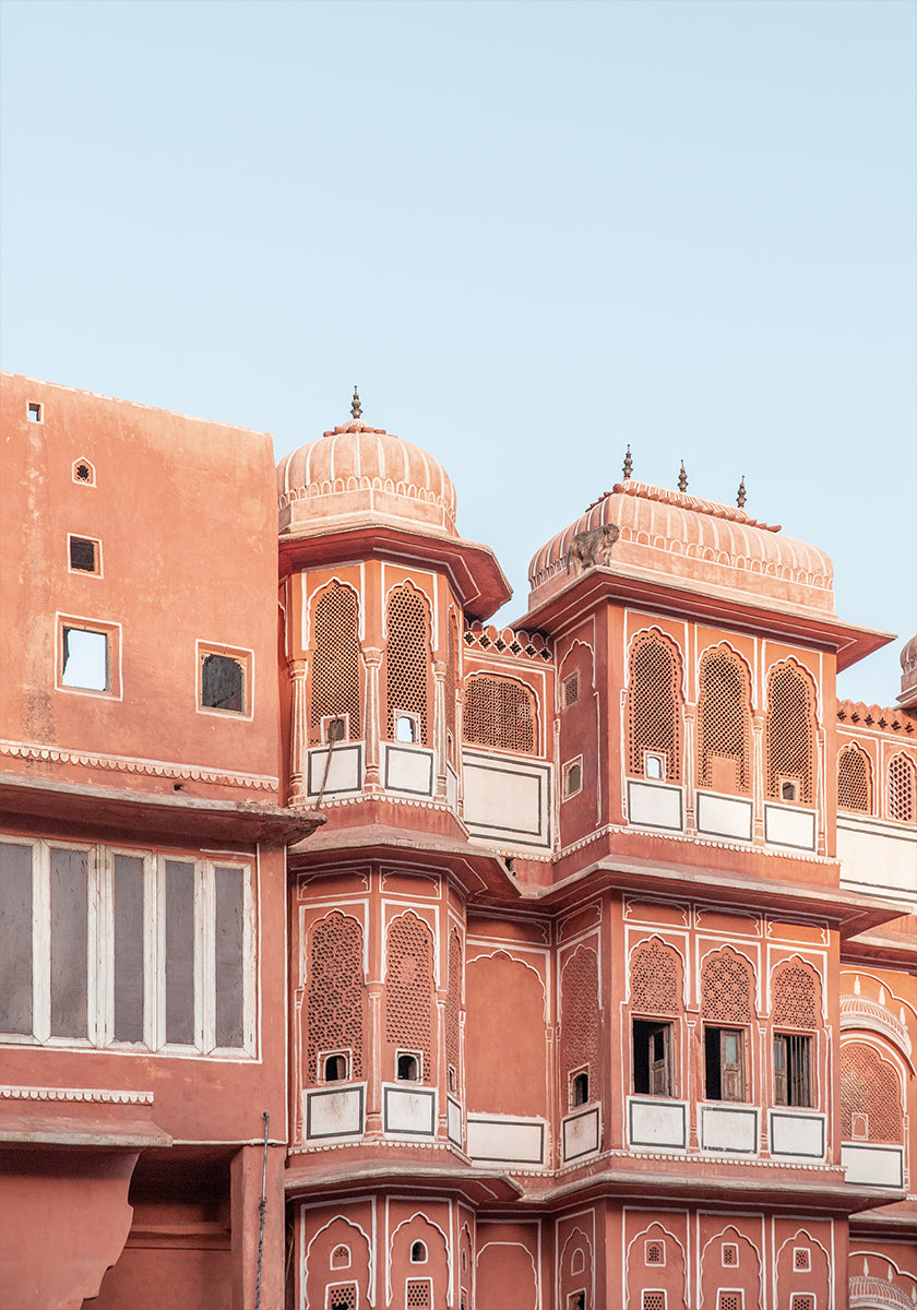 Plakat blasku terakoty