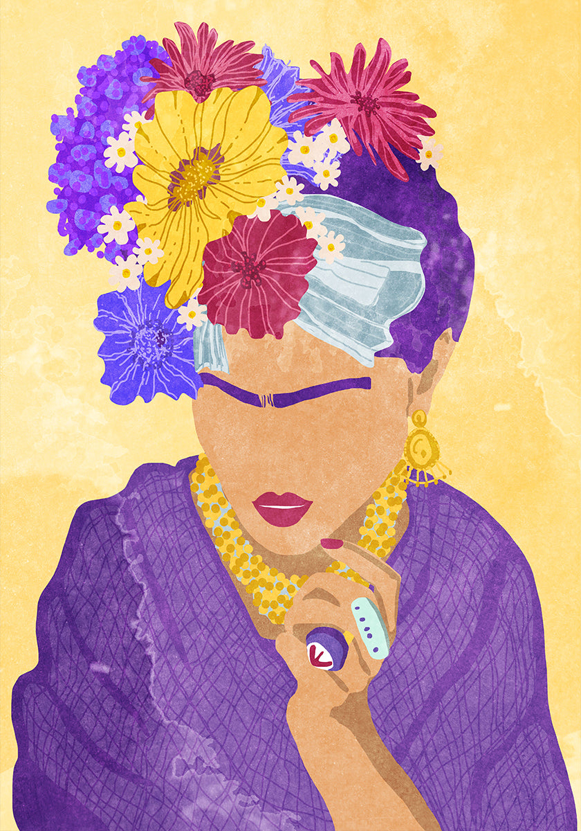 Frida i kwiaty