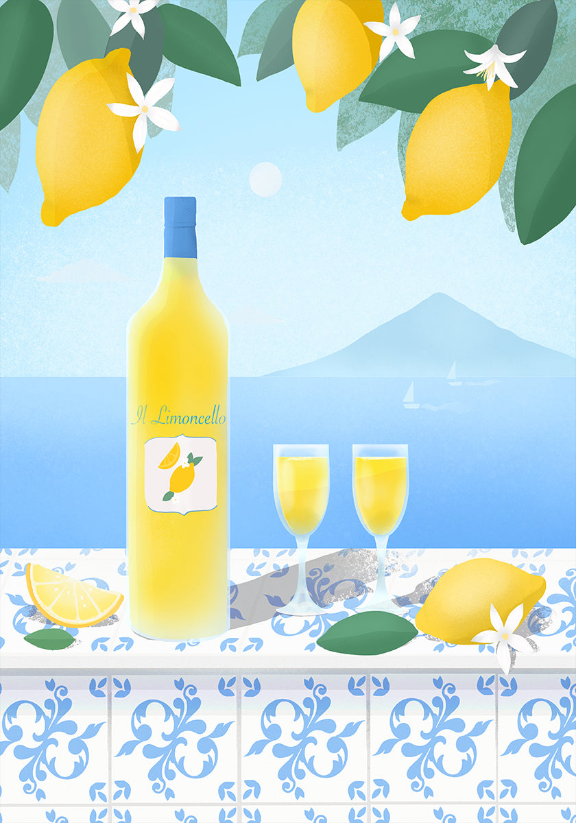 Plakat Limoncello