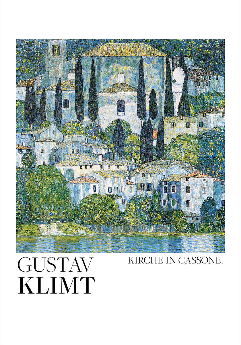 Plakat Kirche In Cassone (1913).