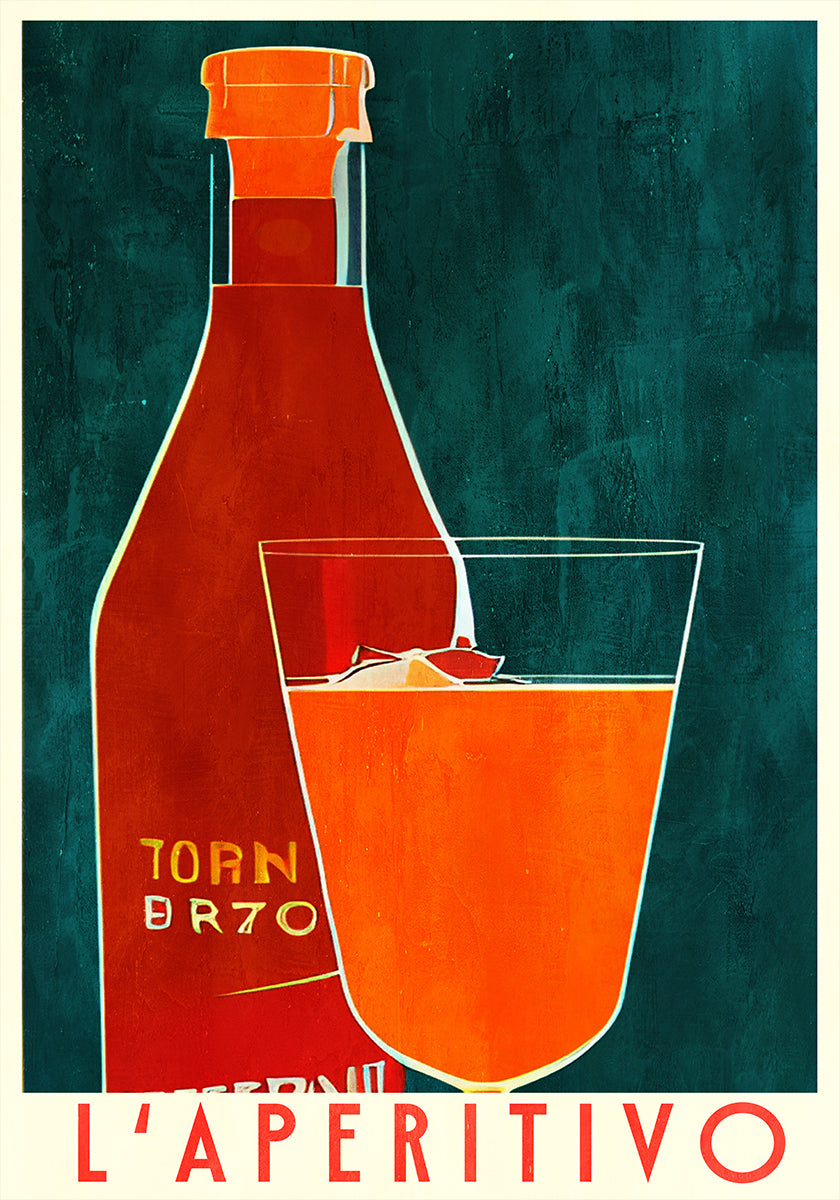 Plakat L'aperitivo