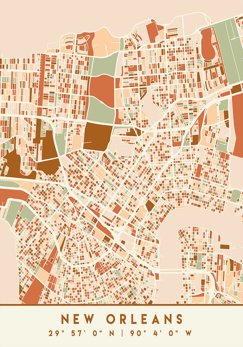 Czarny plakat z mapami odcieni ziemi 60
