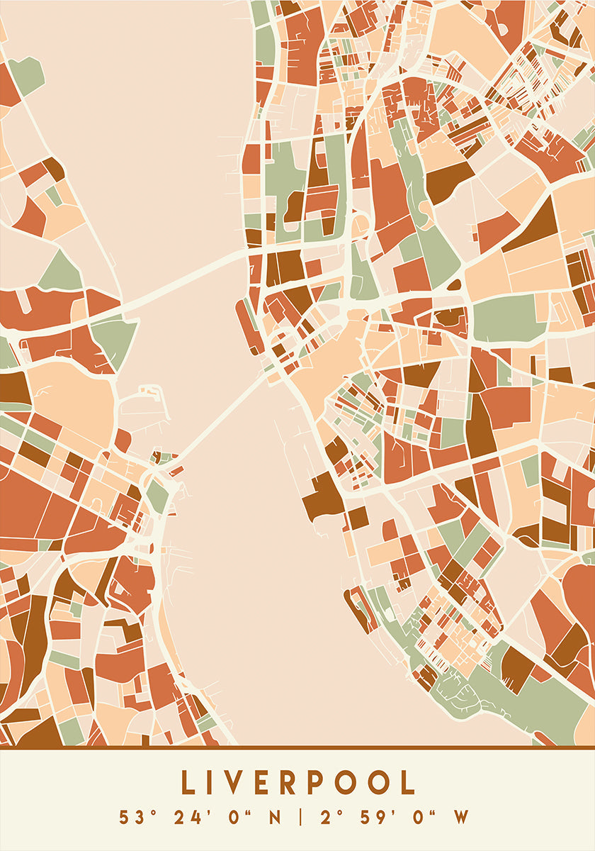 Czarny plakat z mapami odcieni ziemi 40