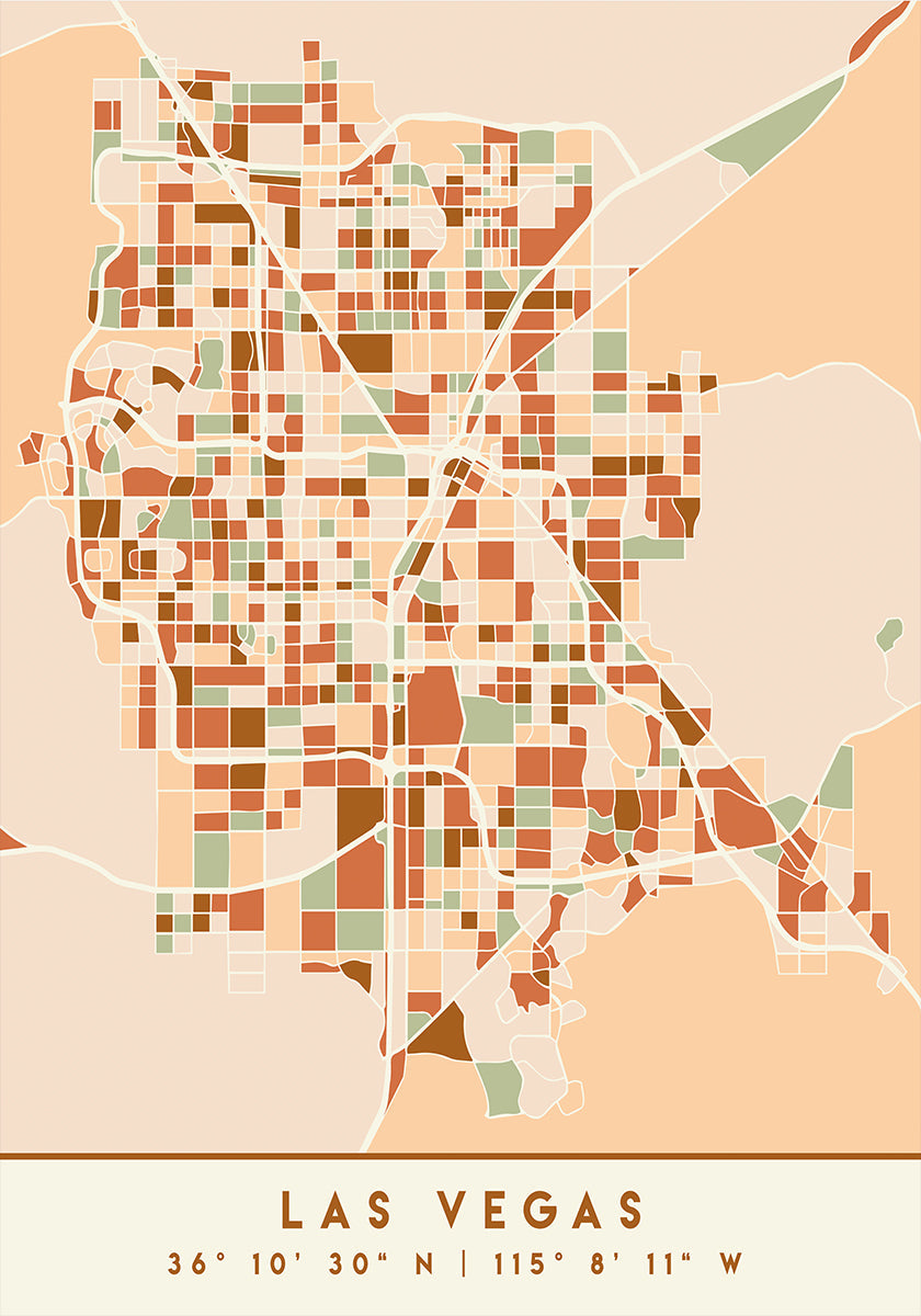 Czarny plakat z mapami odcieni ziemi 38