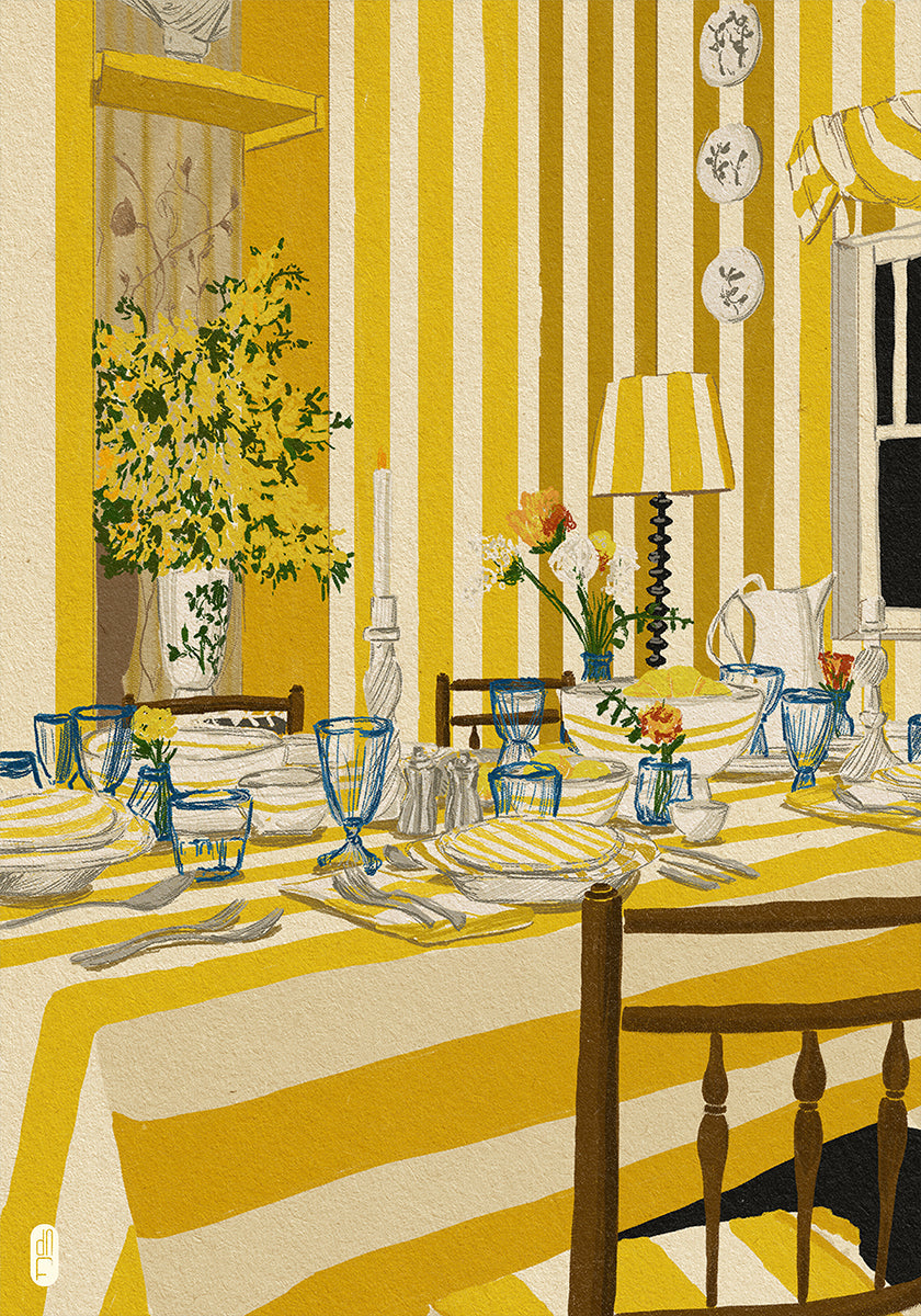 Plakat z portretem pokoju z 30. tygodnia