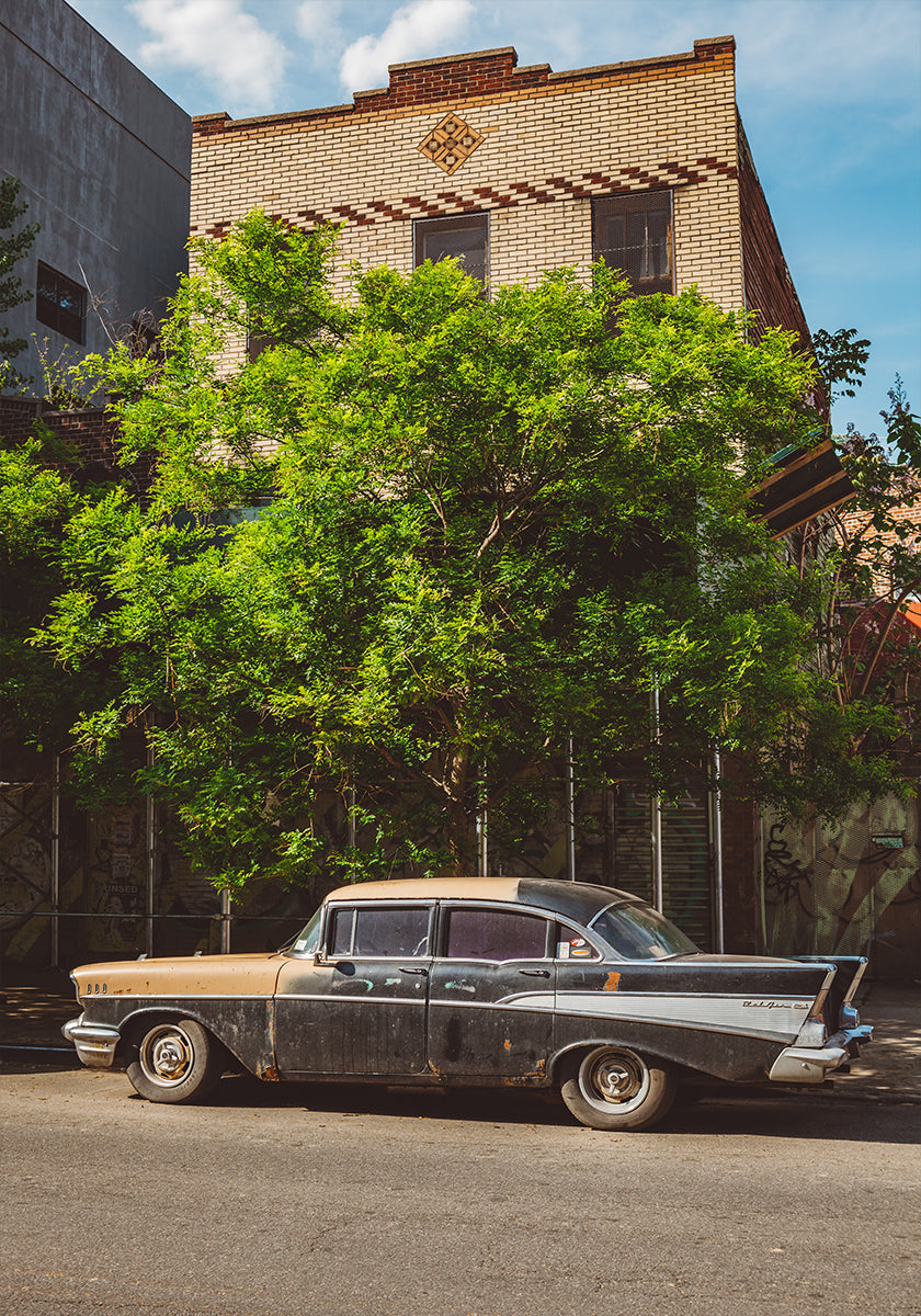 Plakat przejażdżki po Brooklynie