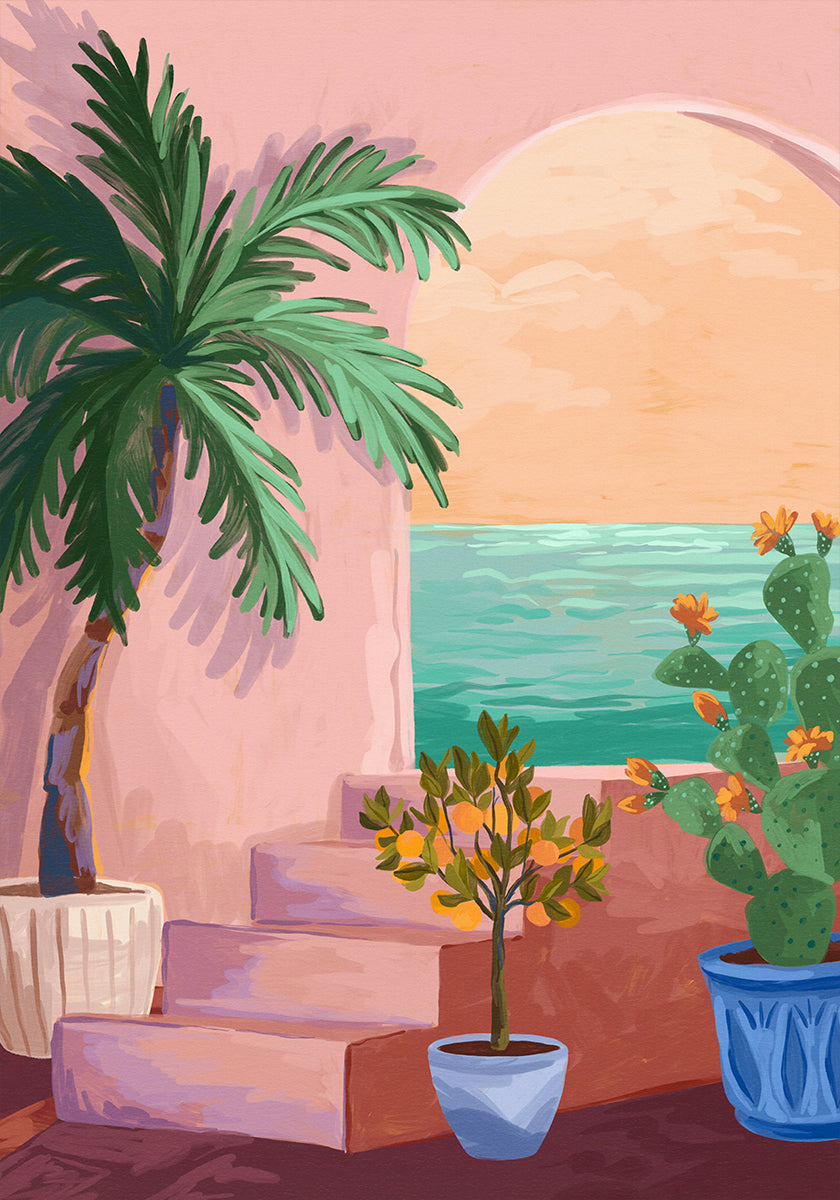 Plakat Schody do Raju