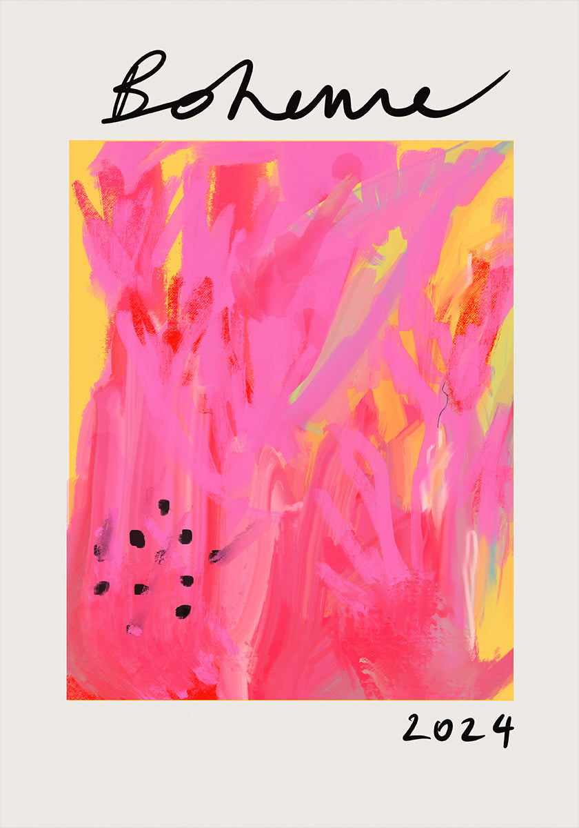 Plakat Bohemeyellow Ratioiso