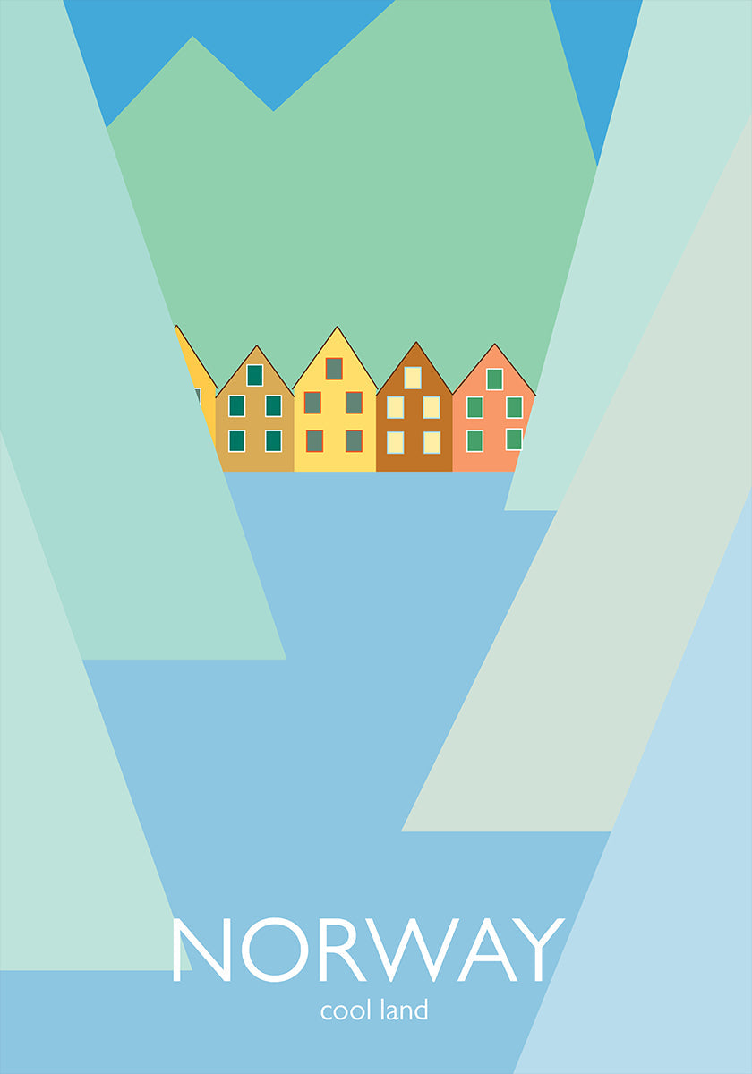 Plakat Norwegii