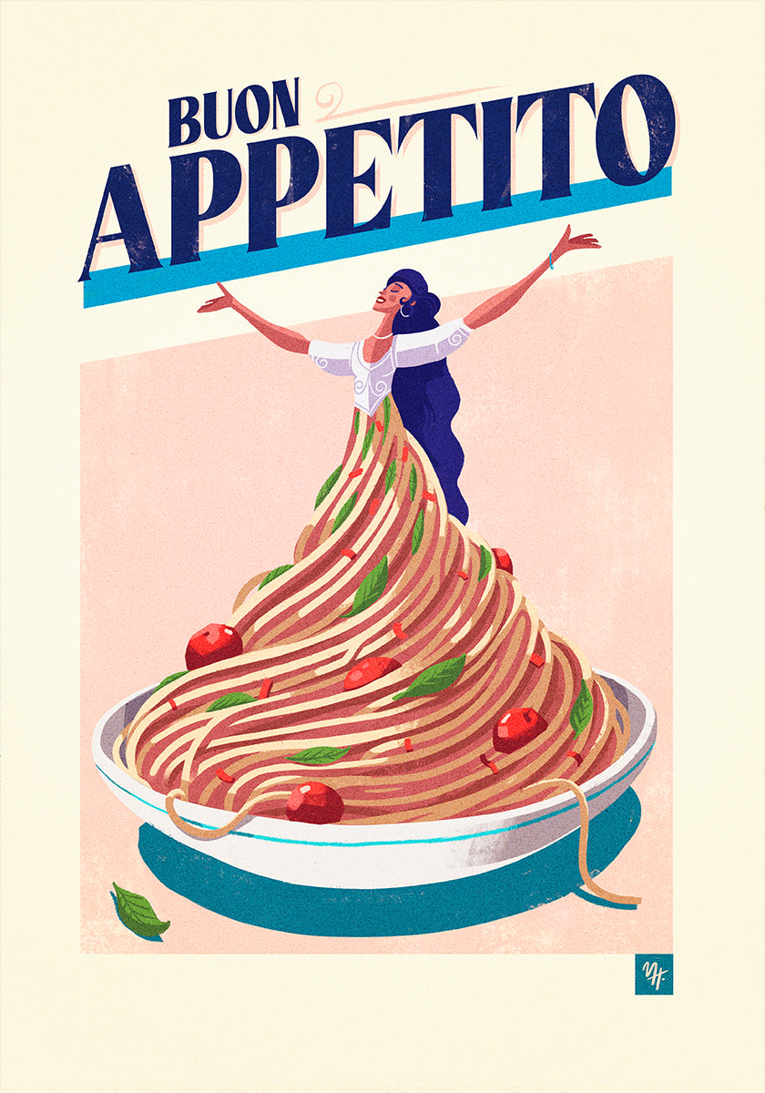 Plakat Buona Appettito