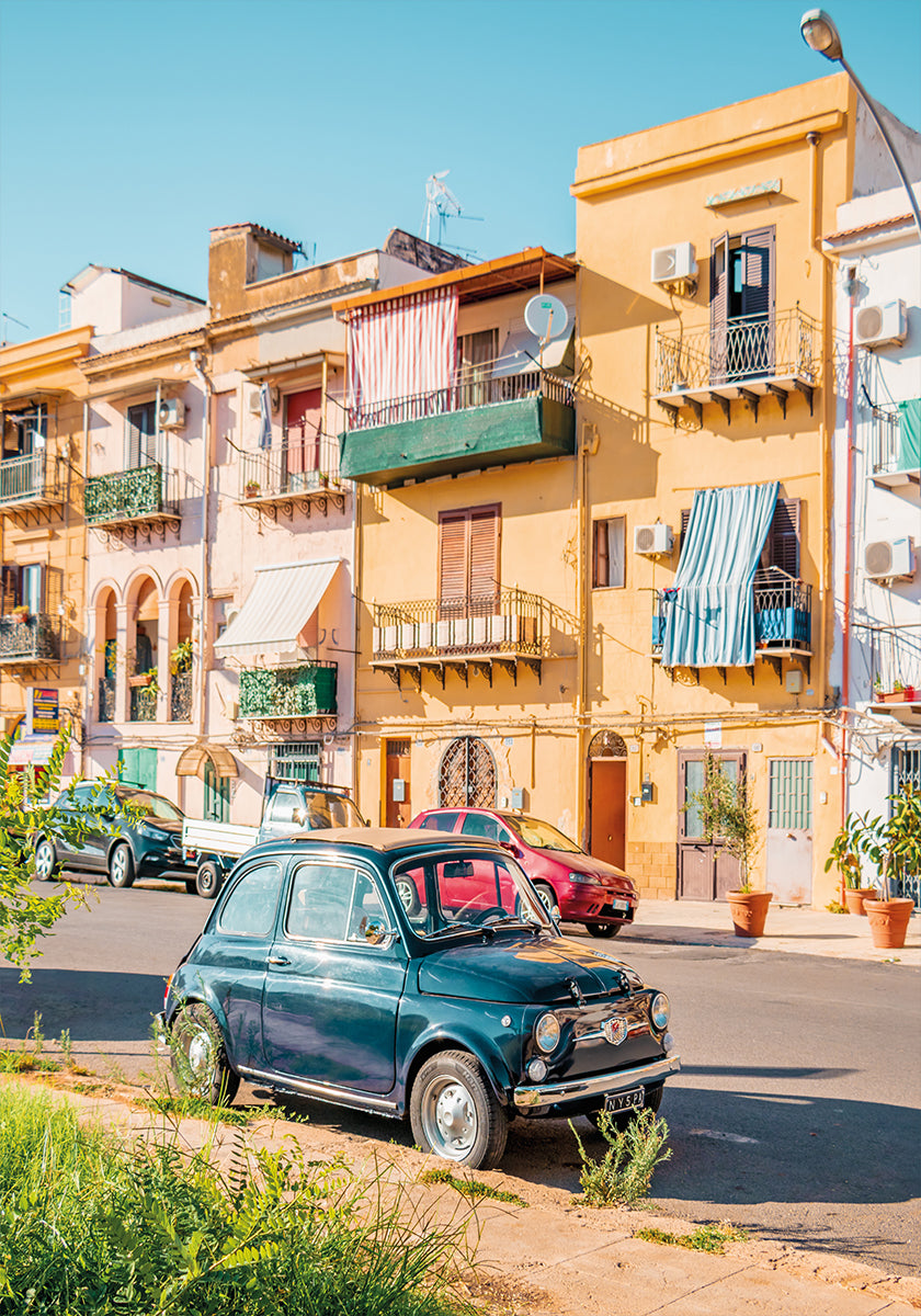 Plakat uliczny w Palermo