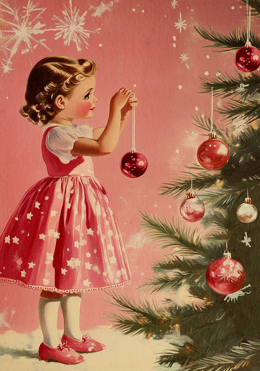 Dziewczyna Z Bombkami Plakat