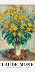 Jerusalem Artichoke Flowers 1880 Plakat by Claude Monet - Posterbox.no