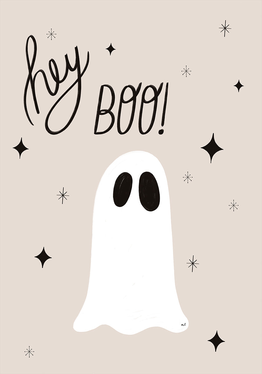 Hej, Boo, plakat