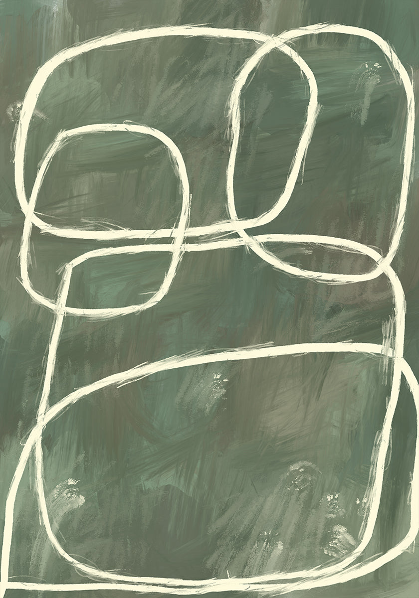 Whimsical Loopscape Plakat