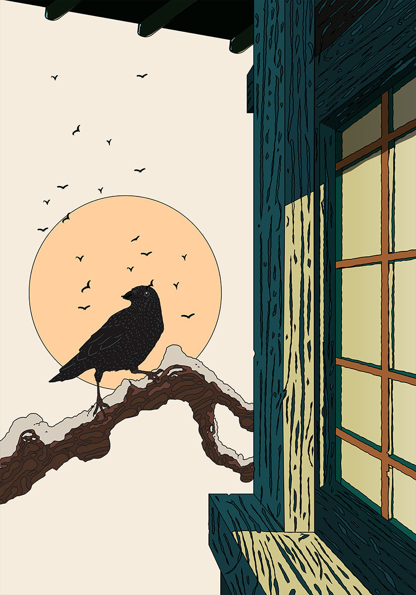 Plakat z widokiem na Raven&Dawn