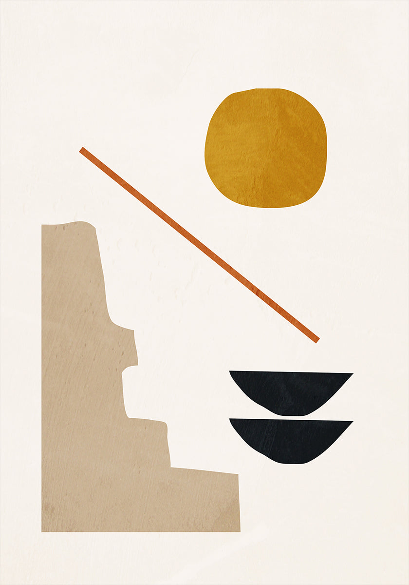 Abstrakcyjny plakat Minimal 6