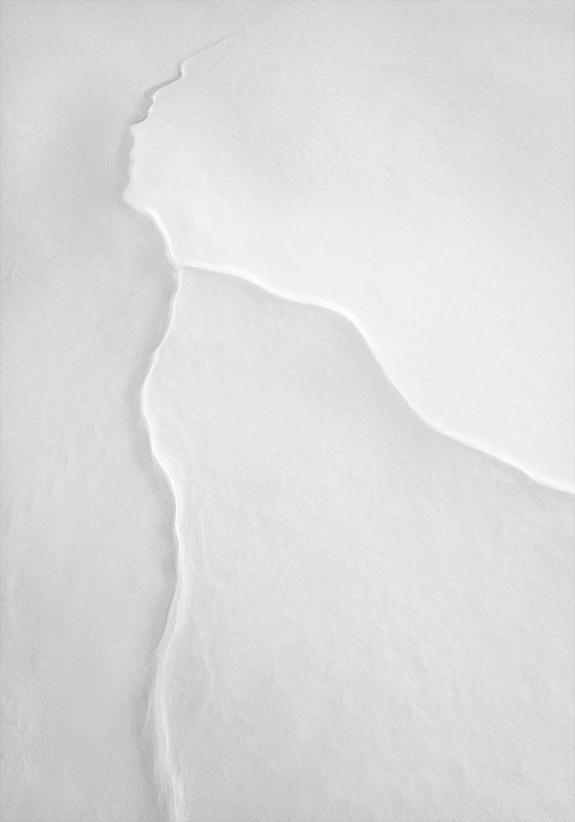 Plakat z zimowym krajobrazem