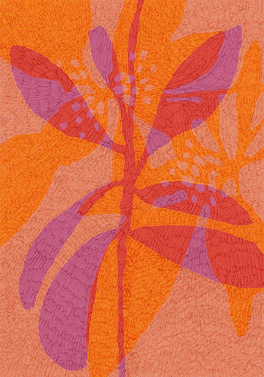 Plakat Płatki Wibracji