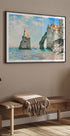 The Cliffs at Étretat by Claude Monet (1885) Plakat - Posterbox.no