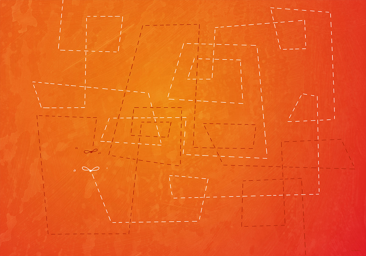 Taniec muszki na plakacie gorącej letniej nocy