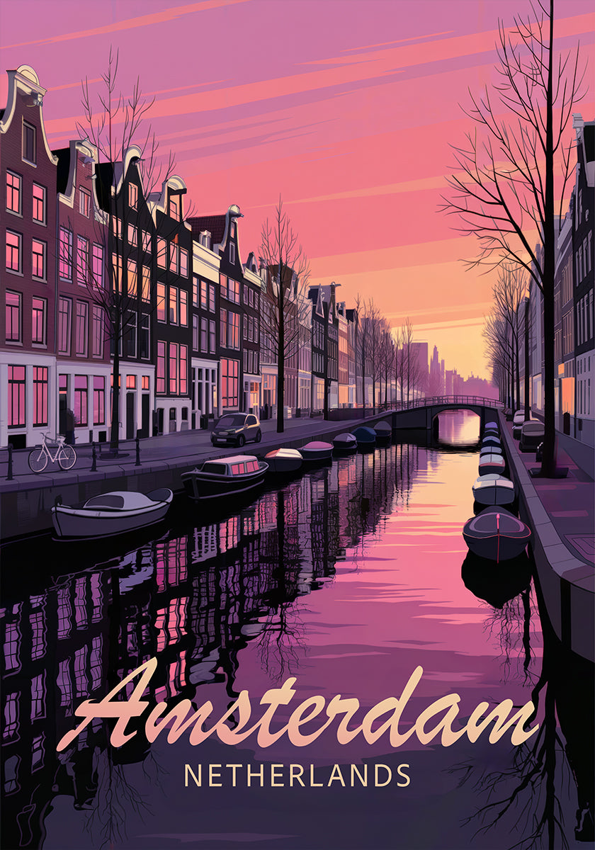 Plakat Amsterdamski