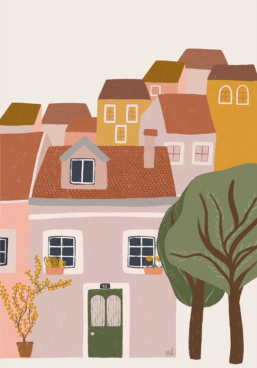 Plakat z ulicy Lizbońskiej