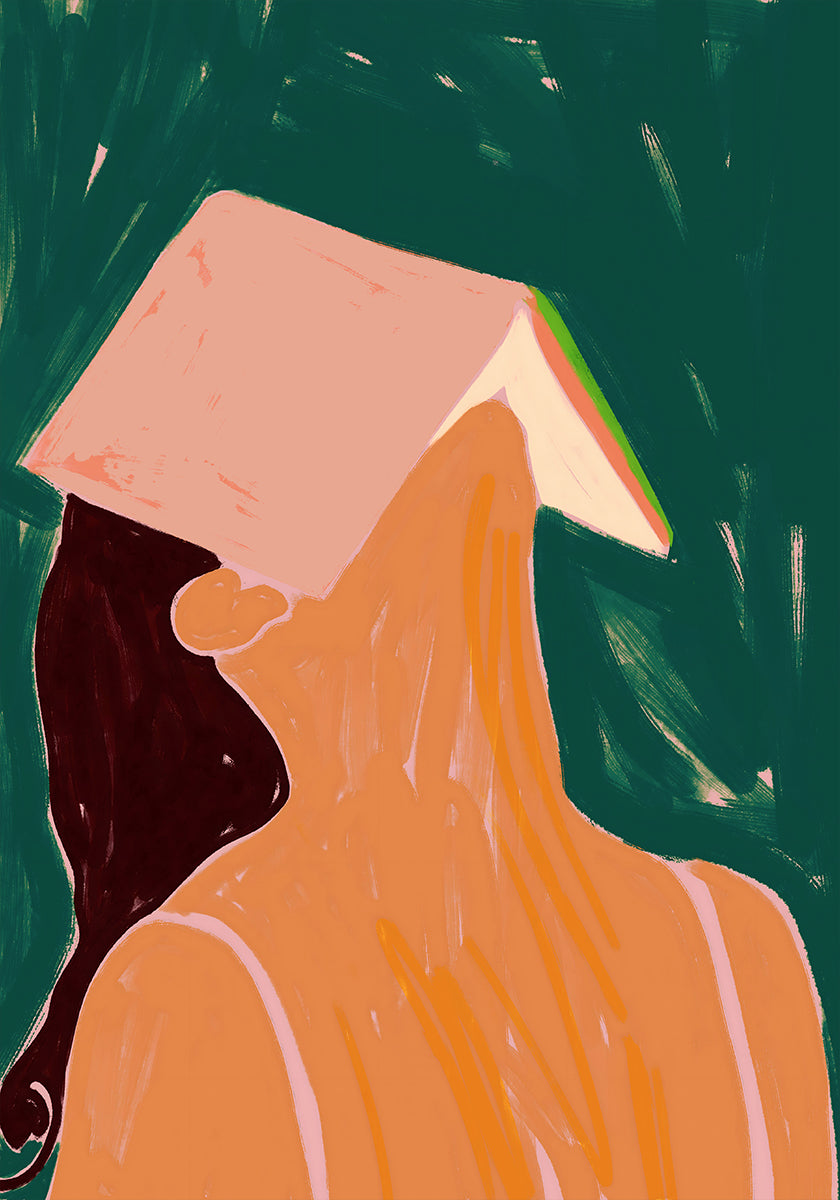 Plakat Czytanie między wierszami