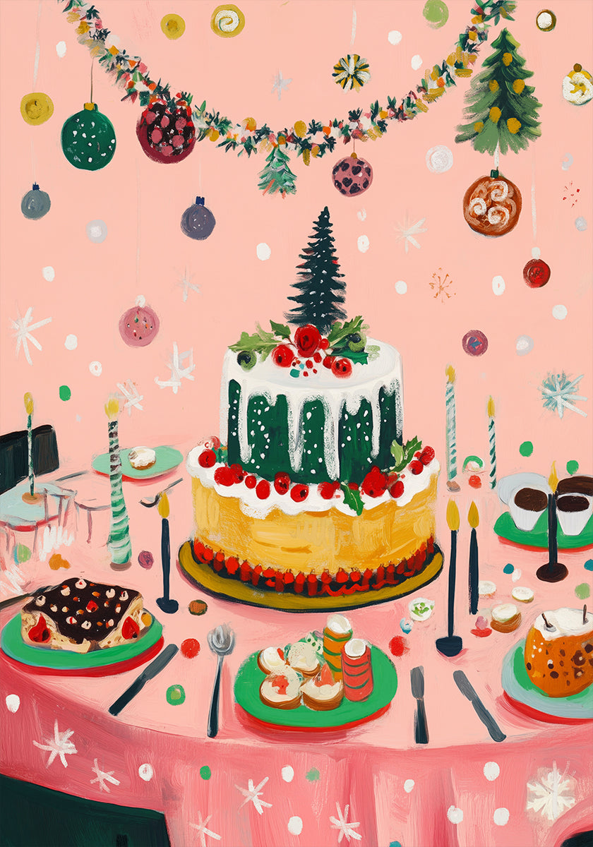 Plakat Christmasdinnerno01