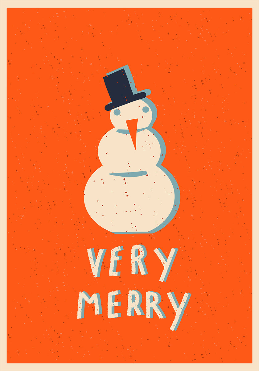 Plakat HappyChristmasno75