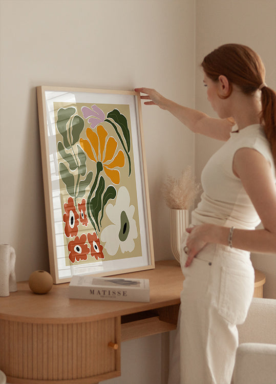 Mid Century Bloomscape (NEW) - Posterbox