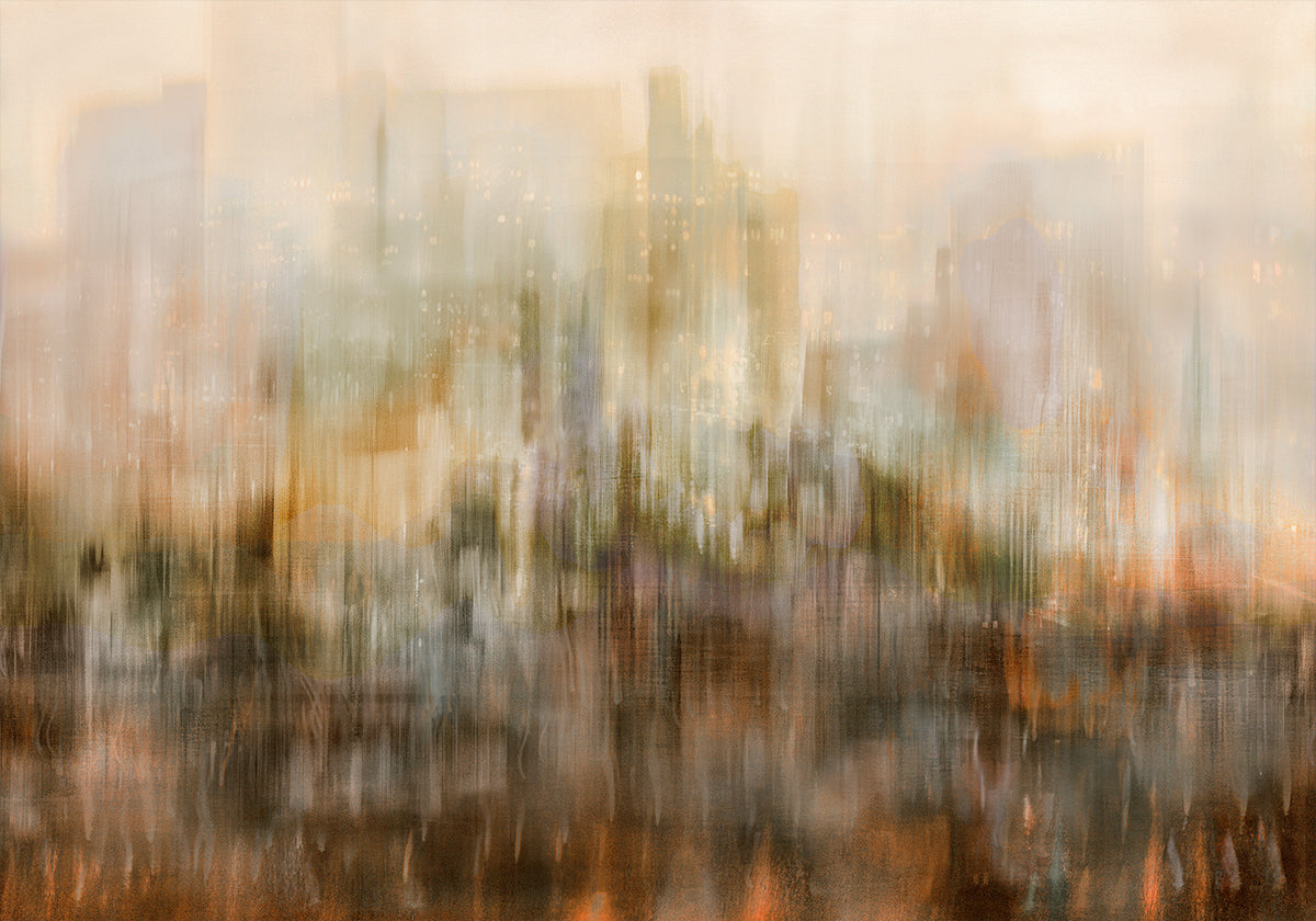 Wieczorny plakat miejski