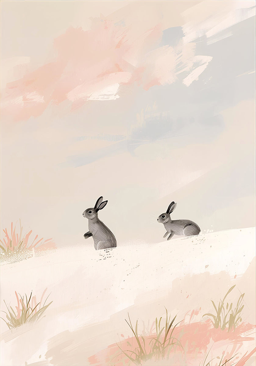 Plakat Hasena Im Schnee