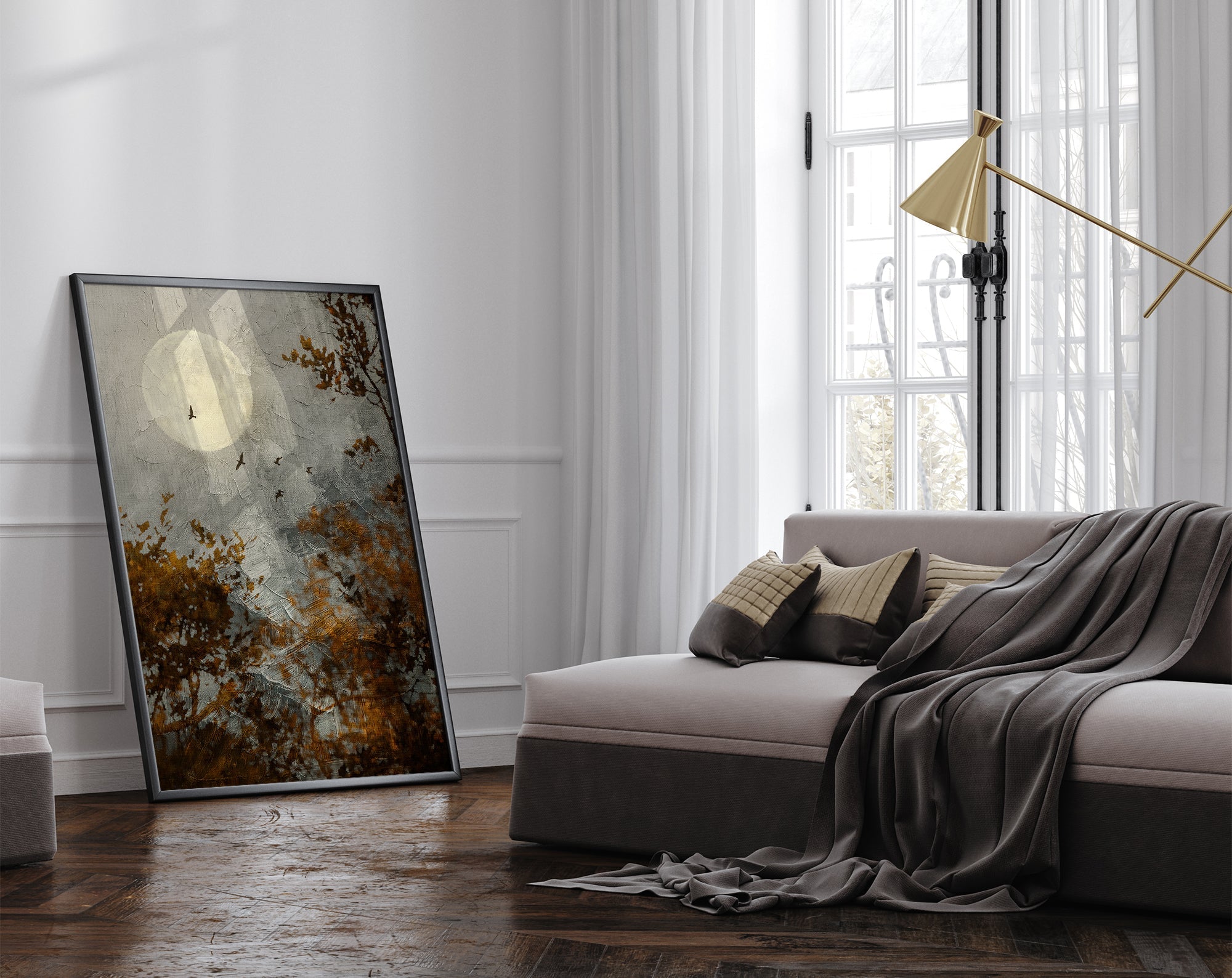 Halloween Full Moon Plakat