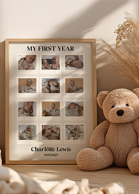 Baby's First Year Personal - Posterbox
