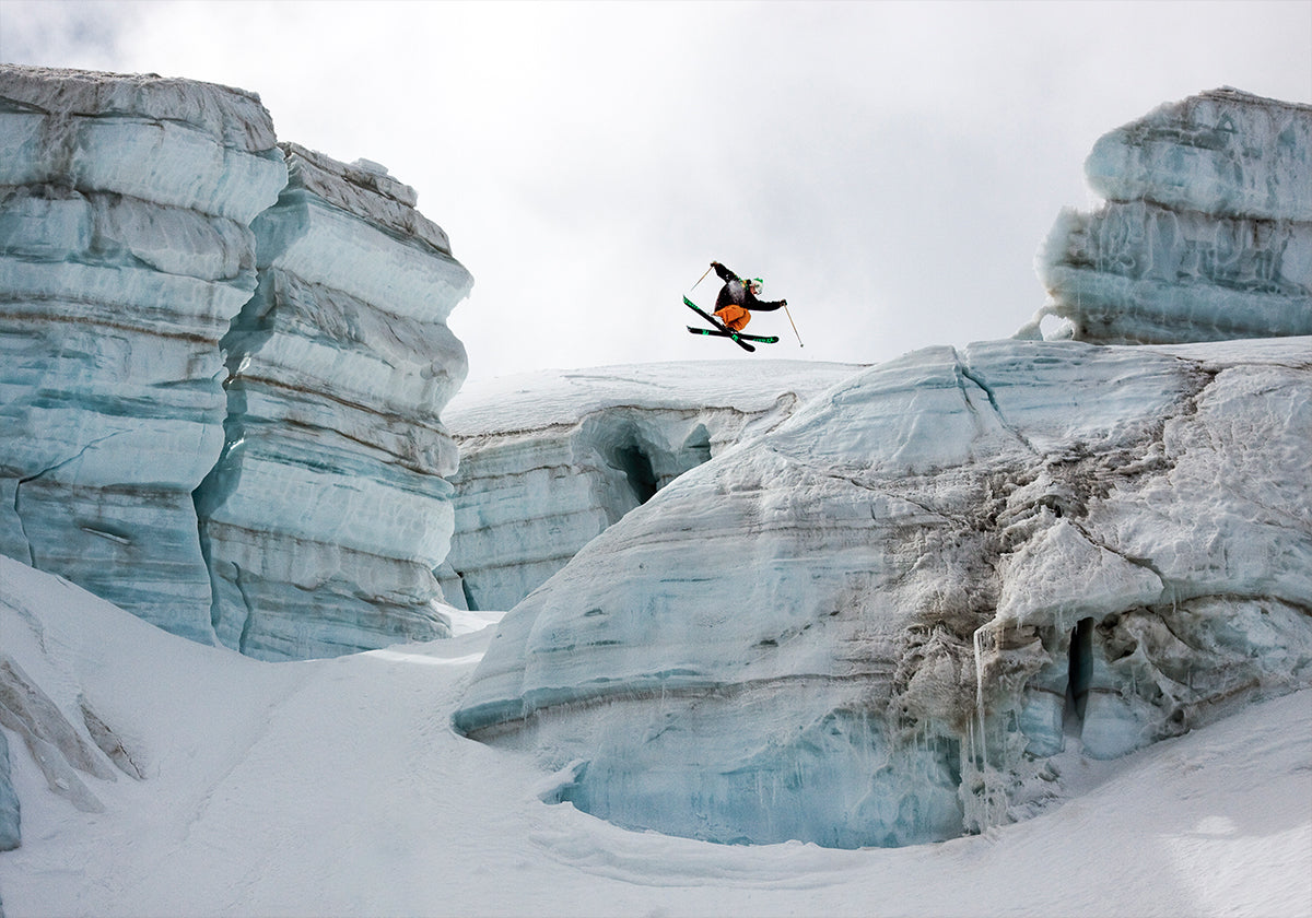 Plakat Candide Thovex znikąd donikąd