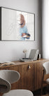Painting Himself Surreal Identity Plakat - Posterbox.no