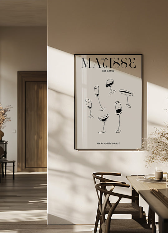 Dancing Glasses (NEW) - Posterbox