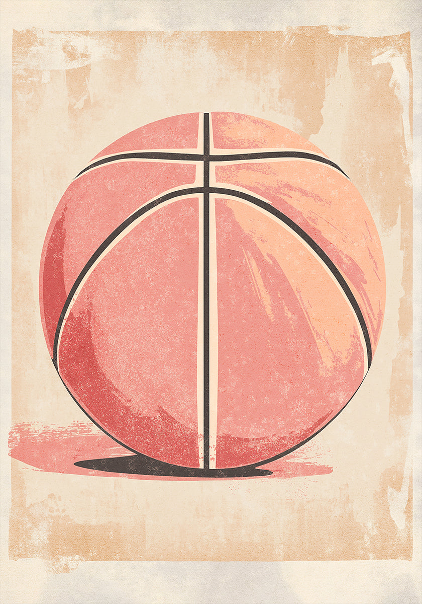 Basketball Ball (NEW) - Posterbox