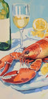 Lobster and Wine Still Life (NEW) - Posterbox