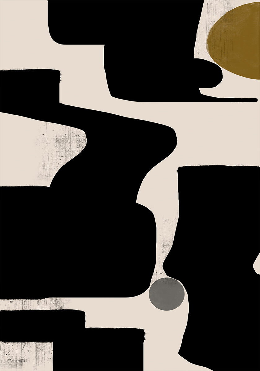 Curves and Shadows Plakat - Posterbox