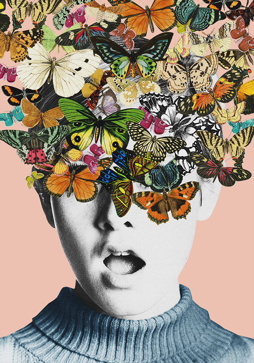 Plakat z niespodzianką Twiggy