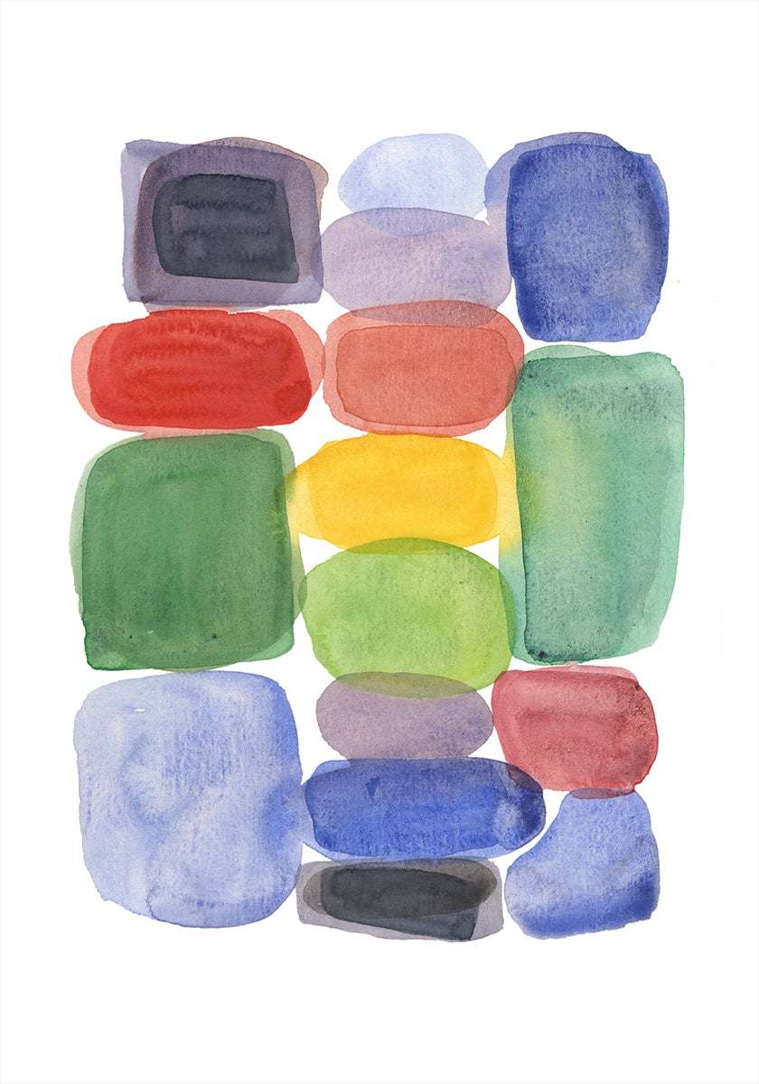 Color Blocks 2 Plakat