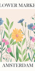 Targ kwiatowy w Amsterdamie Plakat - Posterbox.dk