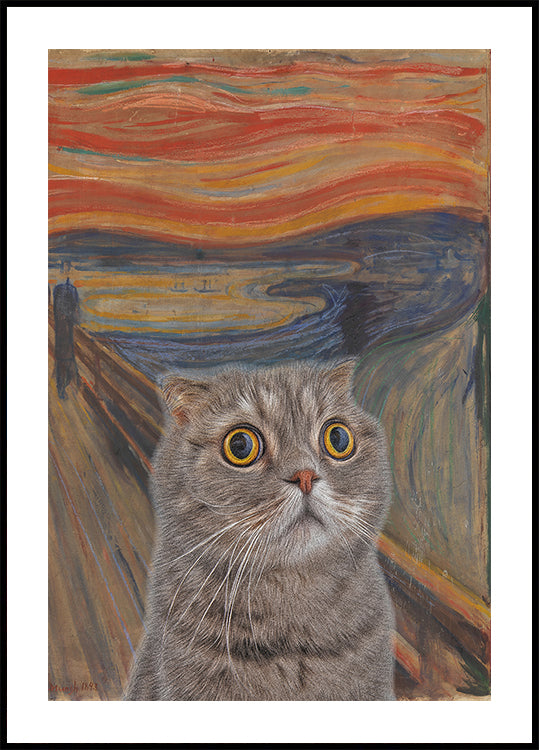 Plakat „Miau 03”.