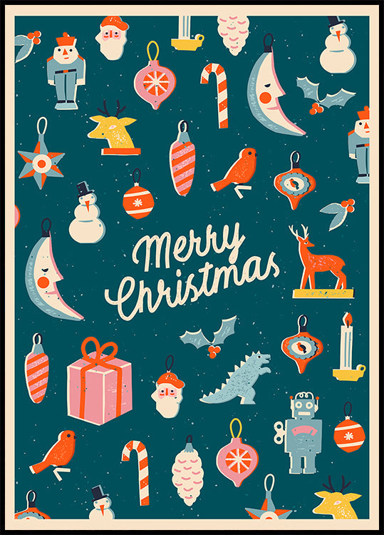 Plakat HappyChristmasno85