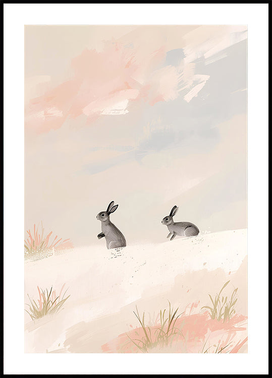 Plakat Hasena Im Schnee