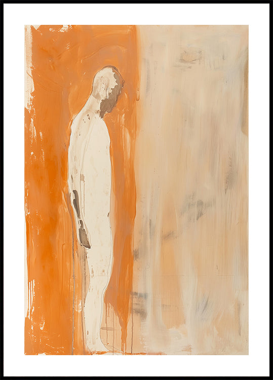 Człowiek W Pomarańczy